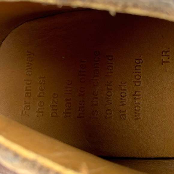 HELM Brown Leather Lace Up Chukka Boots - Picture 7 of 9